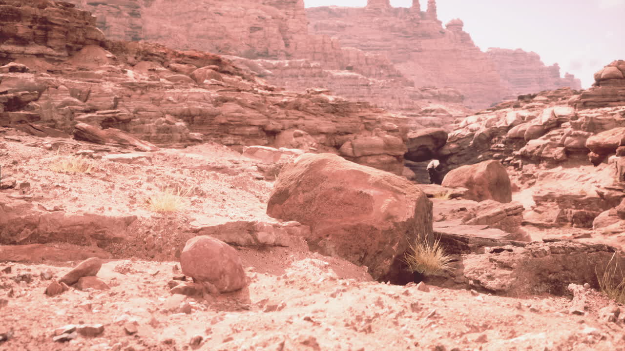 paisaje del cañón de las rocas rojas