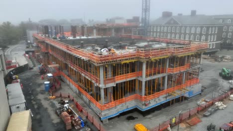 Large building under construction