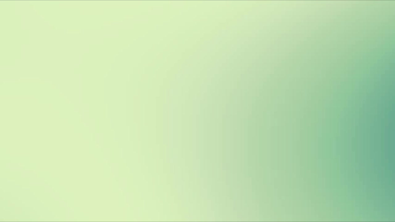 Abstract Soft Green Gradient Background Motion