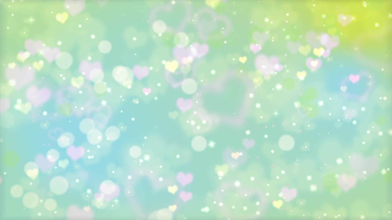 로맨틱한 심장 보케 배경, 발렌타인 데이 또는 어머니의 날 휴가에 대한 원활한 루프 애니메이션, 루프 4k 모션 그래픽