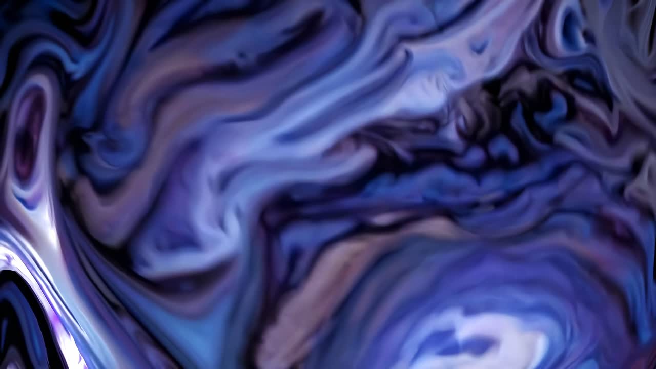 Captivating abstract design featuring swirling patterns in deep blues and purples. The fluid motion creates a sense of mystery and depth, evoking emotions and stimulating the imagination