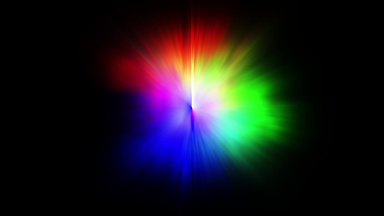 rgb colorido y suave remolino diseño gráfico de movimiento abstracto. bucle sin costuras. animación de video. resolución 4k. perfecto para revelar logotipos, intro, outro.