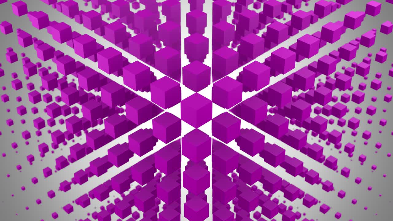 las cajas formaron una onda en el espacio