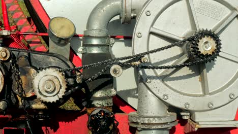 motor y caja de cambios de las ruedas de engranajes