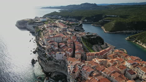 corsica france cityscape next to water