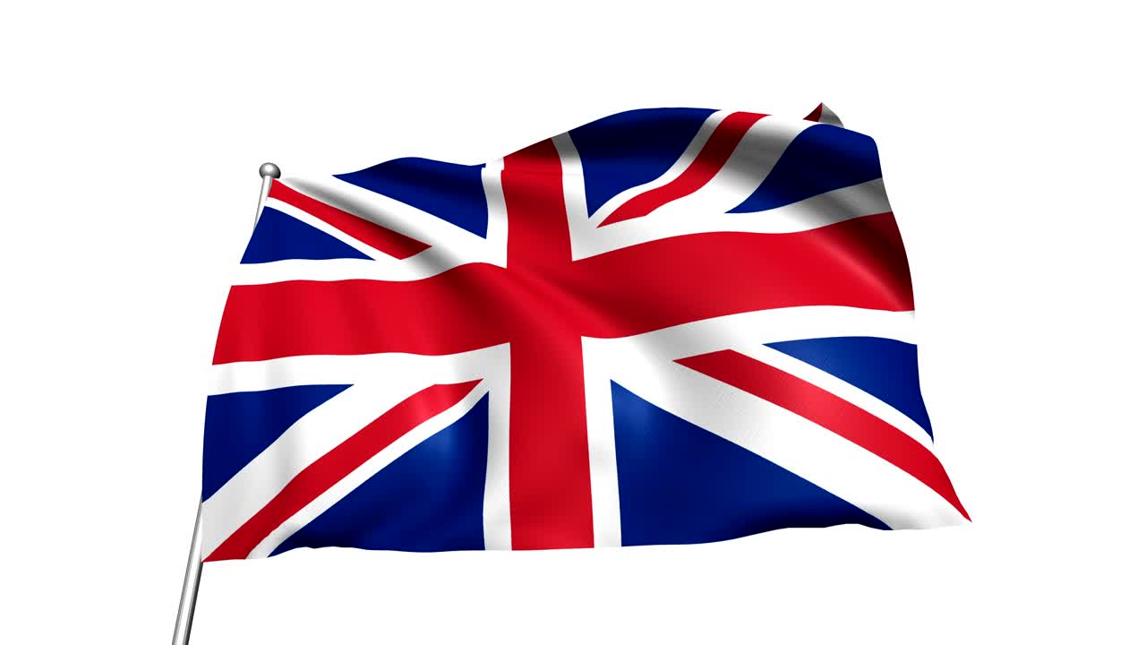 bandera del reino unido (en bucle, canal alfa)