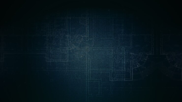 filmisk tema med denim kunst og mørkblå baggrund