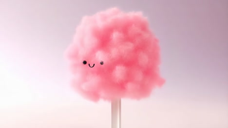 azúcar de algodón rosa