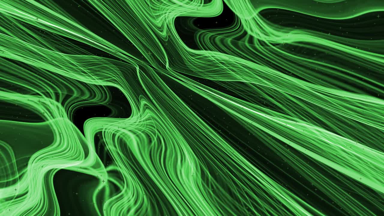 Animazione astratta, sfondo liquido, bellissimo filmato di pittura digitale, filmato di sfondo astratto. Animazione con gradiente olografico