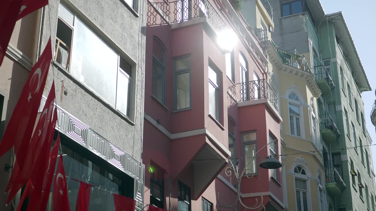 Edifici colorati a Istanbul