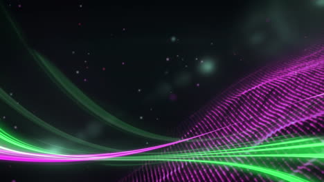 luces coloridas en la galaxia