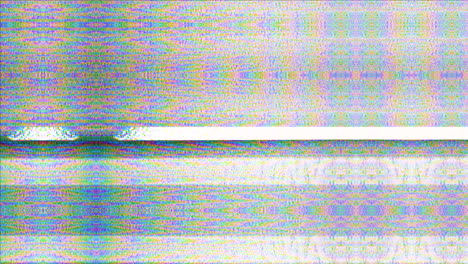 epic como y suscribirse título glitch animación, fondo, estilo vhs retro