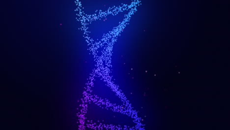 abstract dna double helix