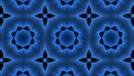 blue color pattern gothic design animation motion graphics