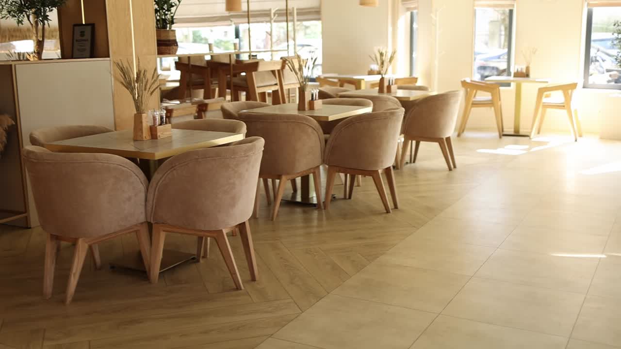 현대적인 카페 인테리어