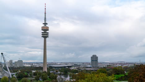 Timelapse-Del-Parque-Olímpico-De-Munich