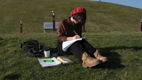 Writing-Novel-On-Grass