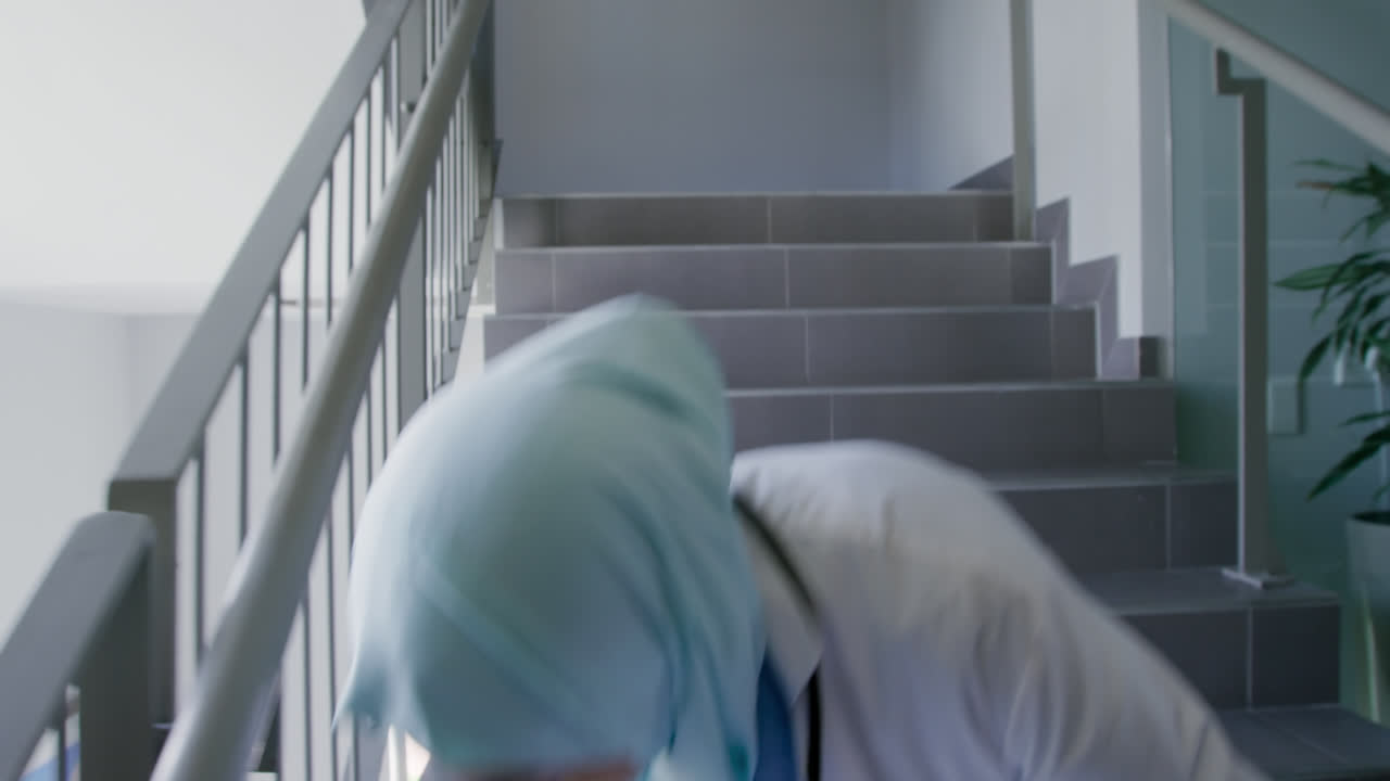 병원에서 일하는 의료 전문가