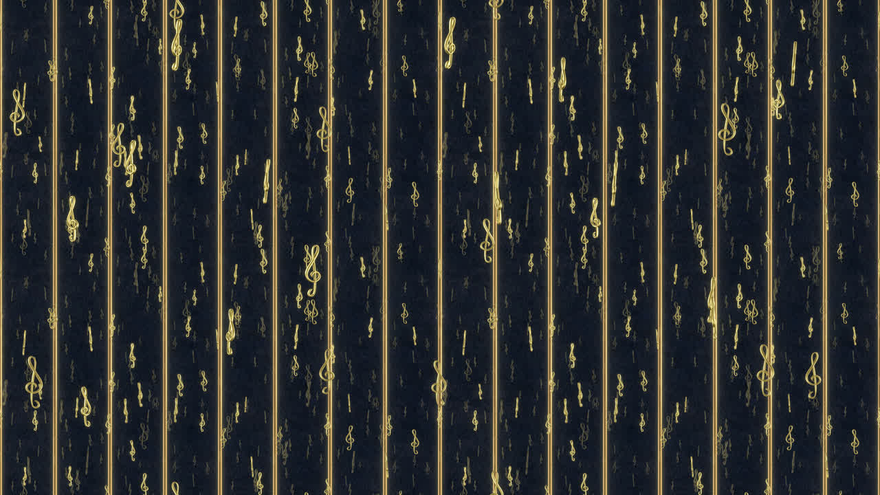 Clef Background Loop Tile Falling