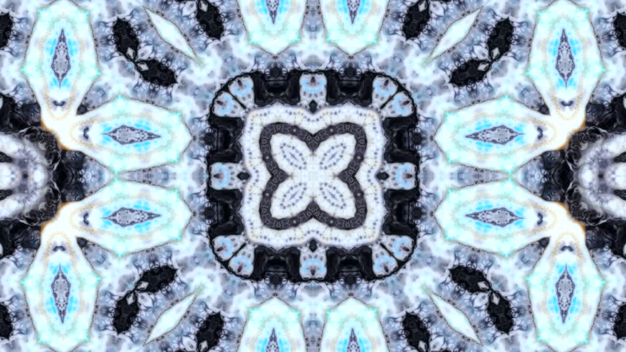 movimiento de fondo de kaleidoscopio abstractamente colorido