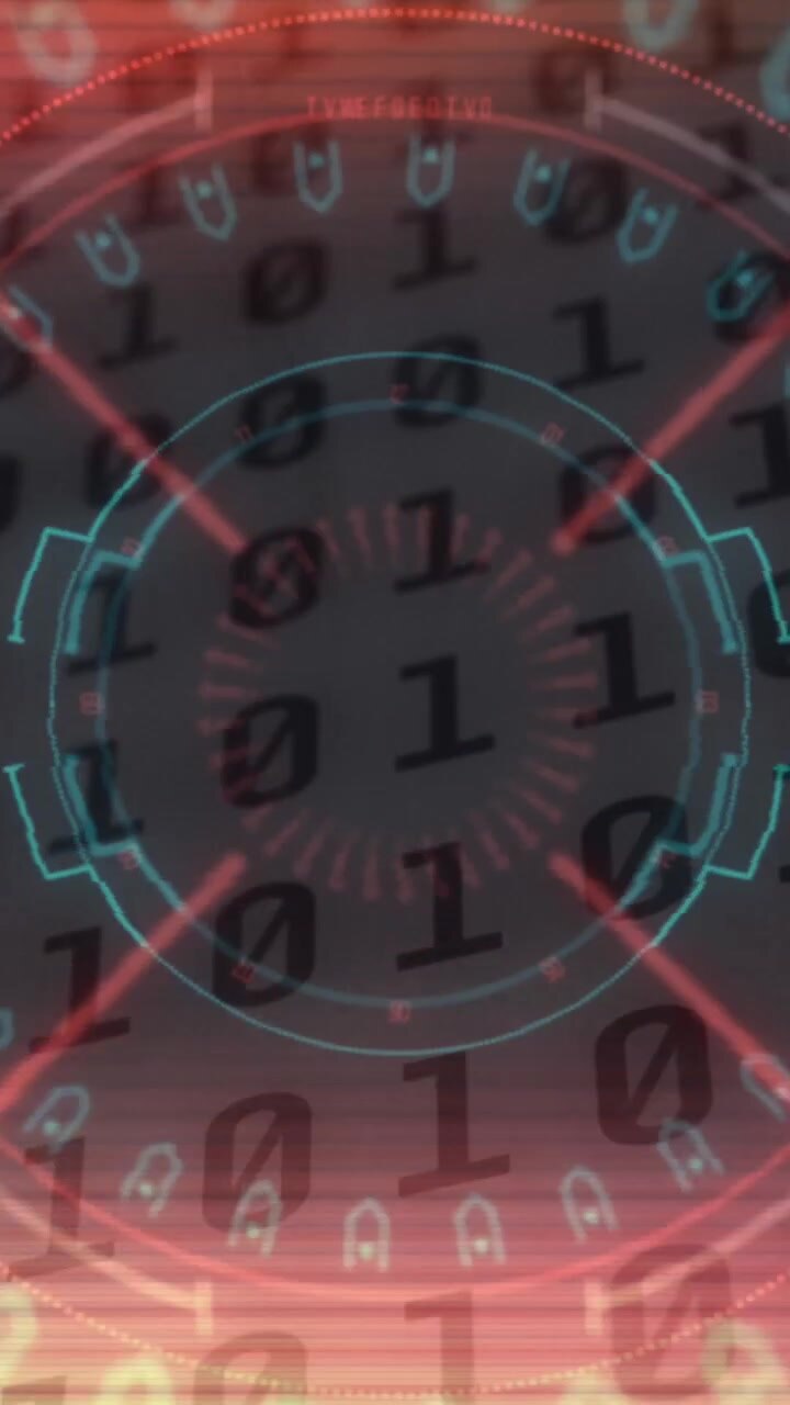 Animation of scope scanning and binary coding