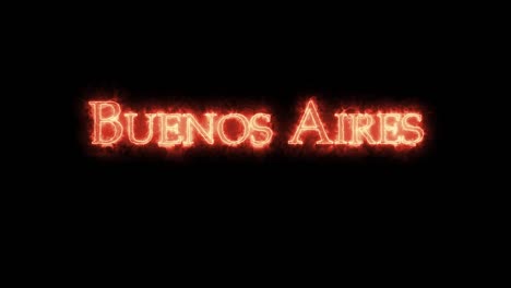 buenos aires escrito con fuego.