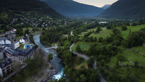 sustainable human development living in harmony with nature at huesca spain