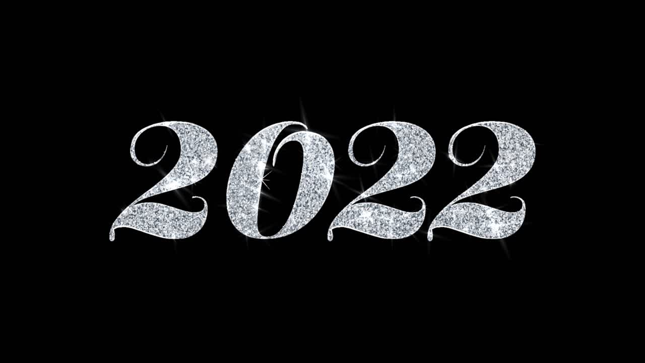 2022 Glitter Text