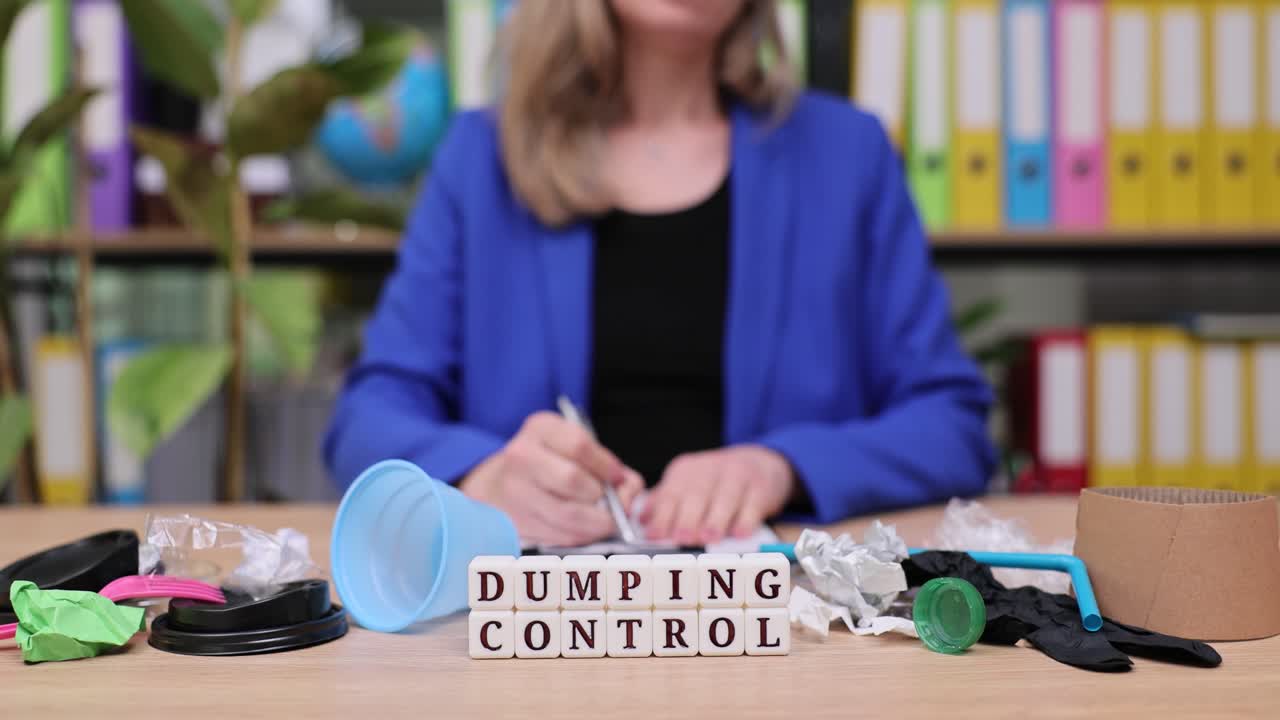Dumping Control: Managing Waste and Promoting Recycling