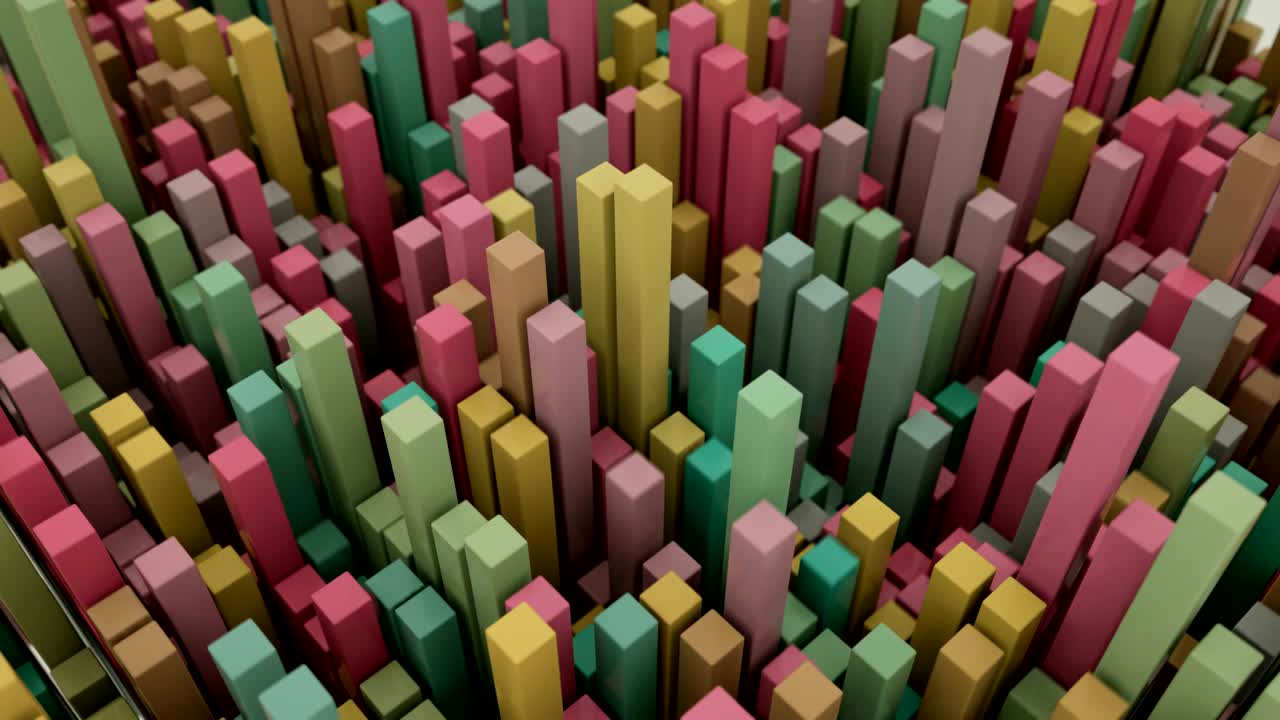 el fondo cúbico único de 4k.