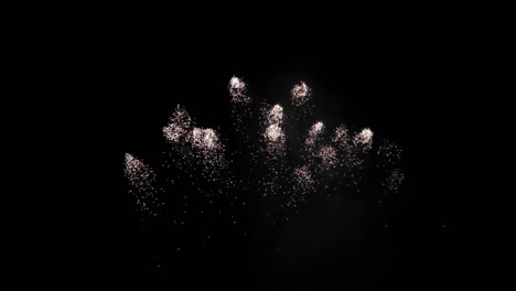 a fireworks show at night 1