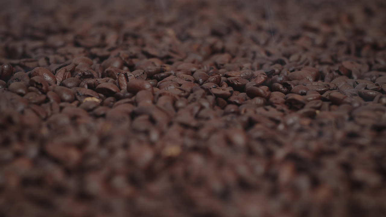 cerca de semillas de café