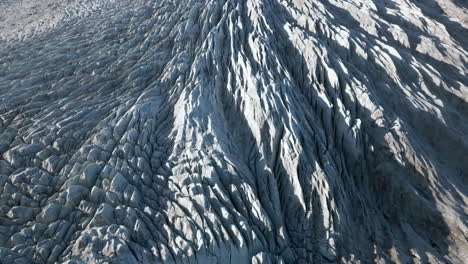 Vista-Aérea-Y-Movimiento-Del-Glaciar-Vatnajokull-En-Islandia-En-Movimiento