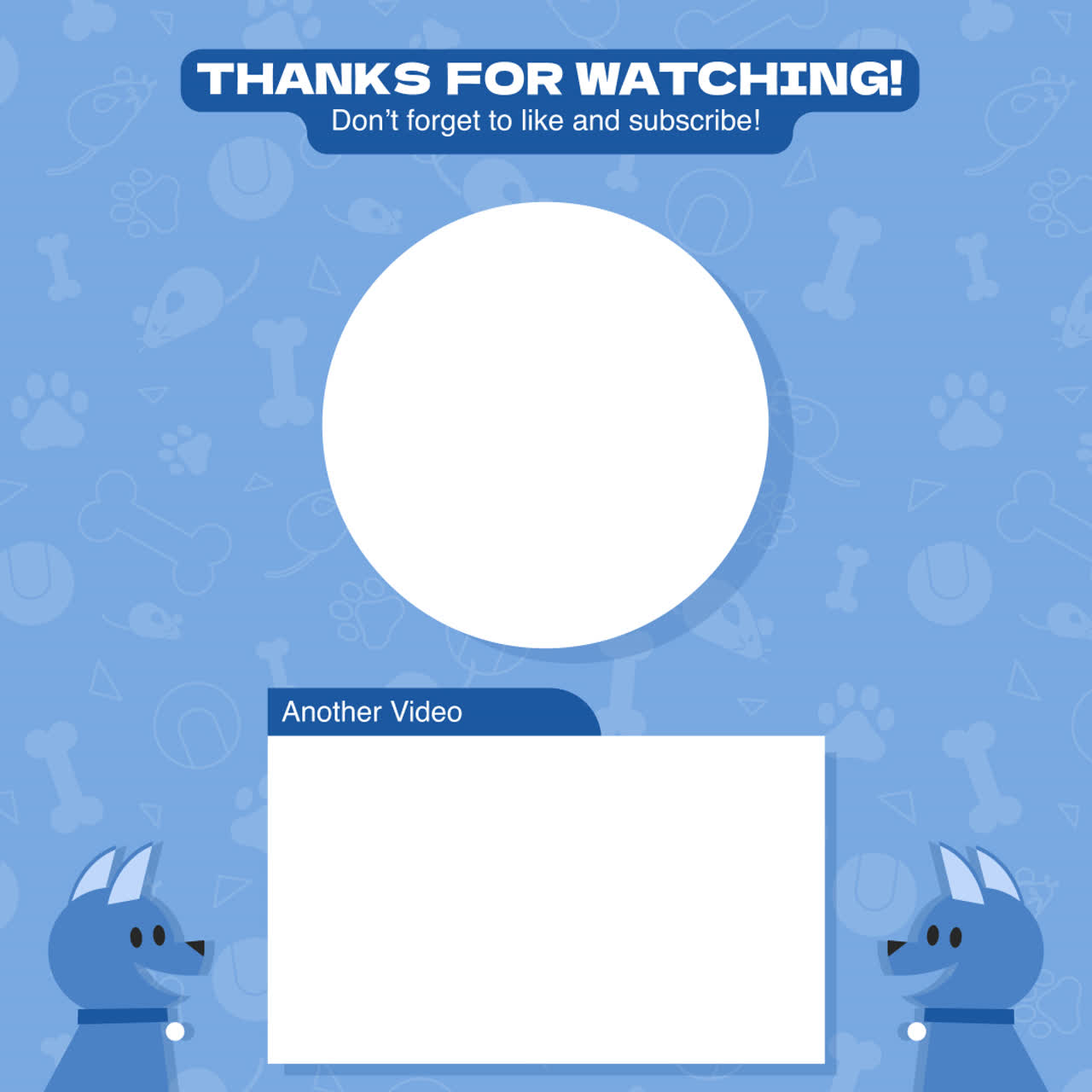 Schermata Finale Video con Cani dei Cartoni Animati e Invito all'Iscrizione