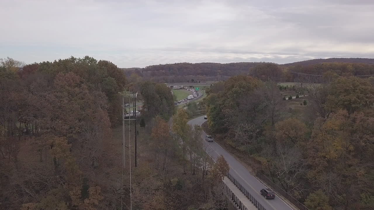 tráfico en la carretera en pennsylvania
