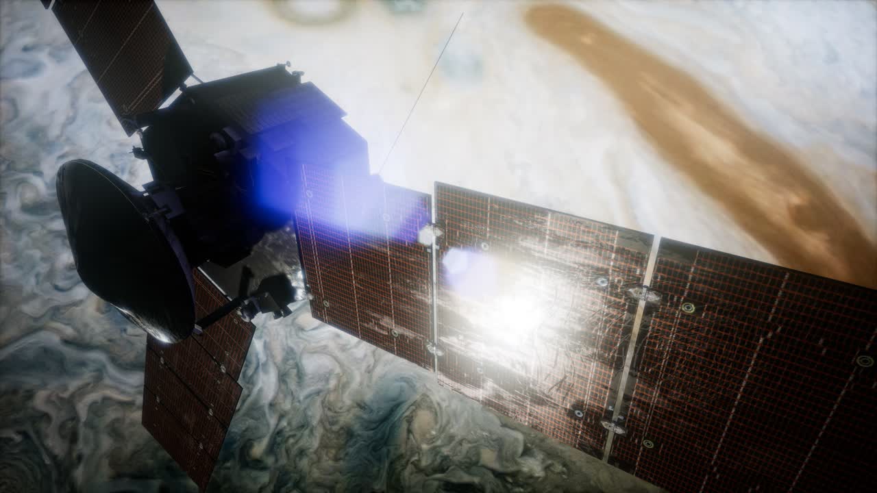 목성 주위를 도는 주노 위성