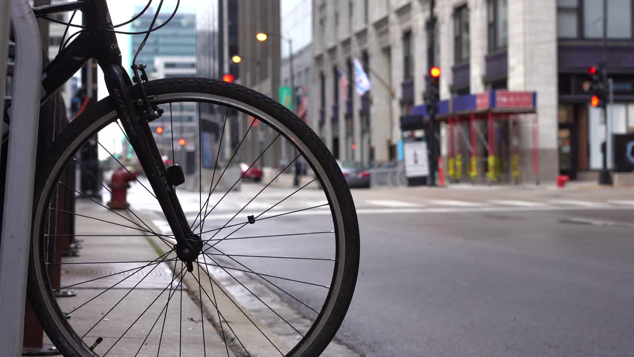 비 후 도시 거리 hd