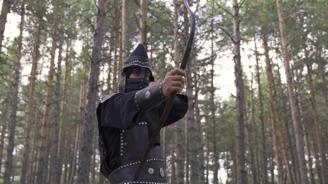 arqueros mongoles históricos.