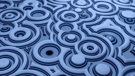 fondo líquido negro en bucle abstracto en 4k. patrón ondulado abstracto en la superficie brillante y brillante del fluido, ondas en el fluido de pintura en animación suave. líquido viscoso 3d. bg creativo de superficie abstracta