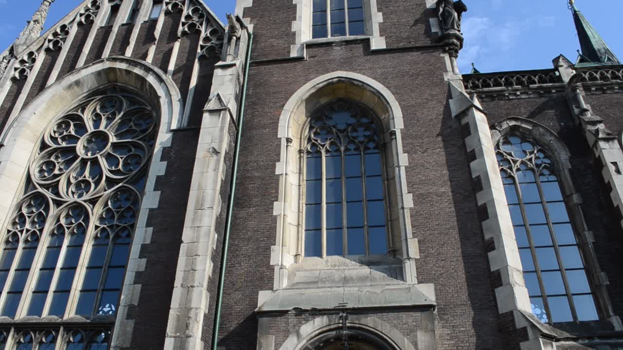 Tempel i Ukraine, Lviv. Ukrainsk græsk-katolsk kirke. Sankt Olga og Elisabeths tempel i Ukraine, Lviv