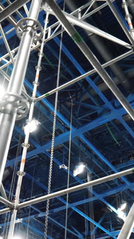 industrial scaffolding and support system