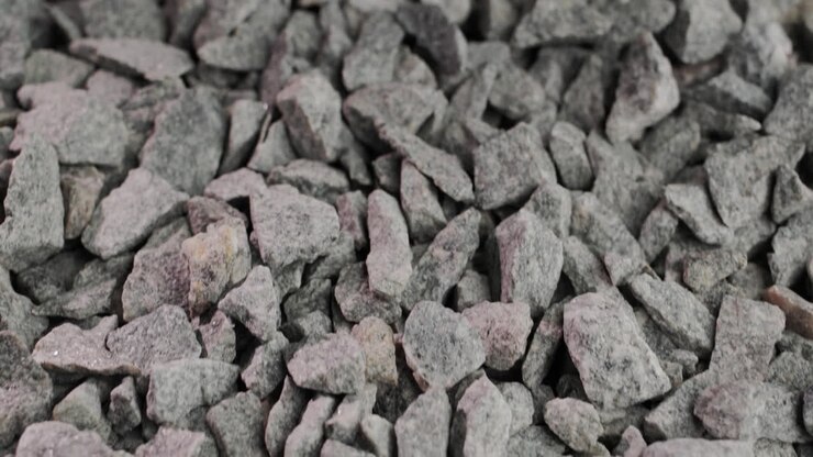 Rubble used in concrete
