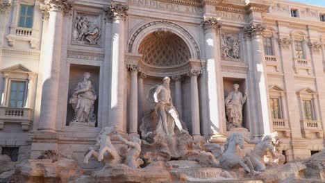 the trevi fountain is a fountain in the trevi district in rome