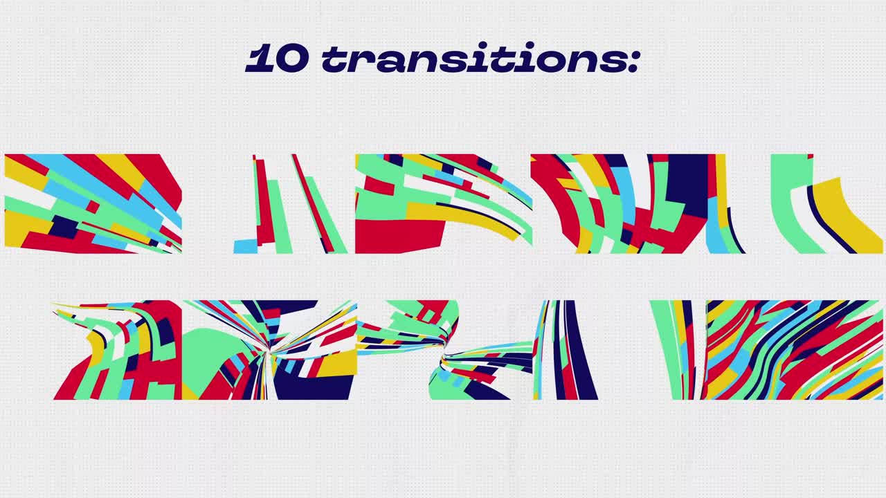Dynamic Motion Graphics Logo Reveal with Abstract Ribbons