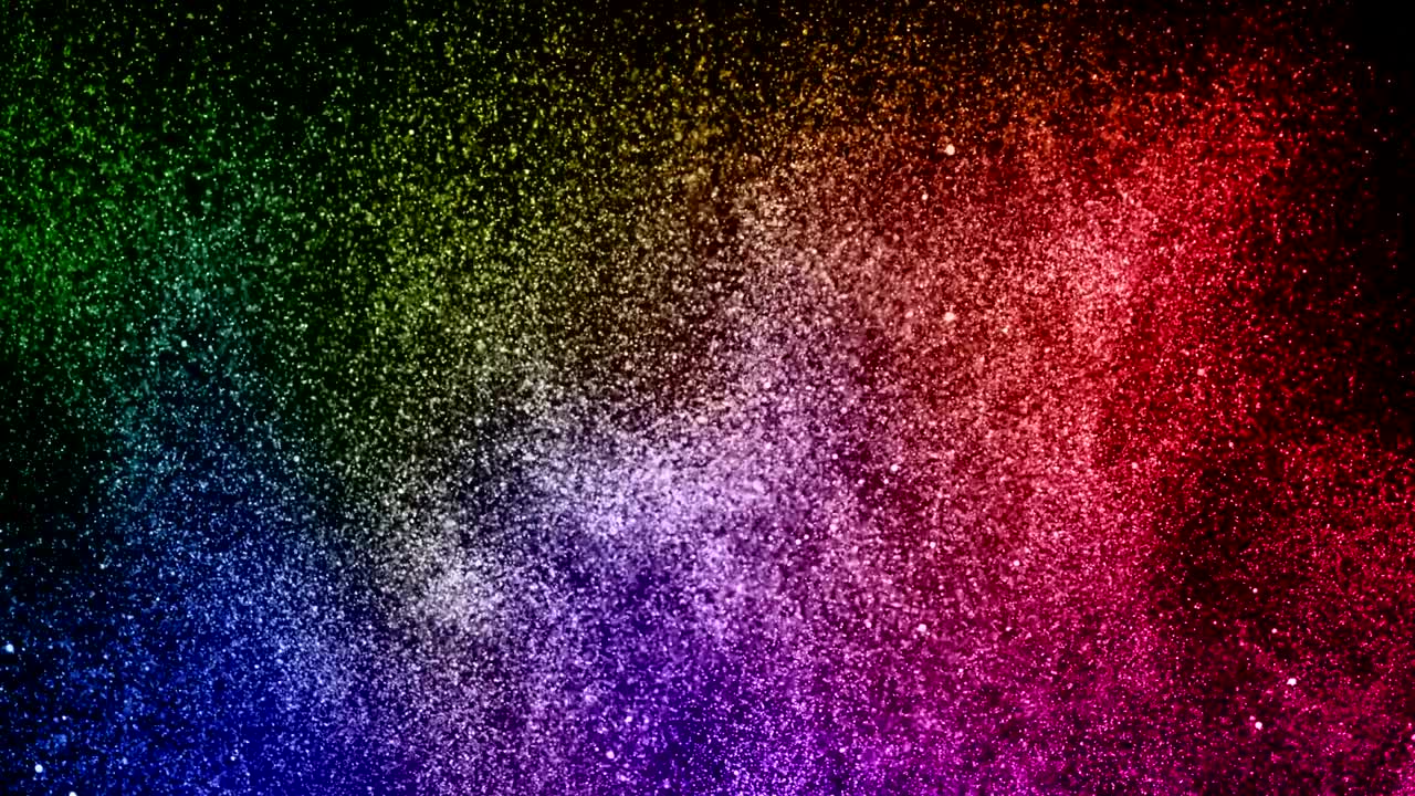 크리스마스 멀티 컬러 그라디언트 스파클링, 글리터, 폭발, 먼지 입자 배경, 보케, 느린 동작으로 아래에서 흐르는 움직임, 색상, 휴가, 새해 축하, 발렌타인 데이, 사랑, 관계 개념