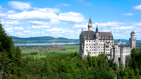 neuschwanstein castle bavarian alps germany