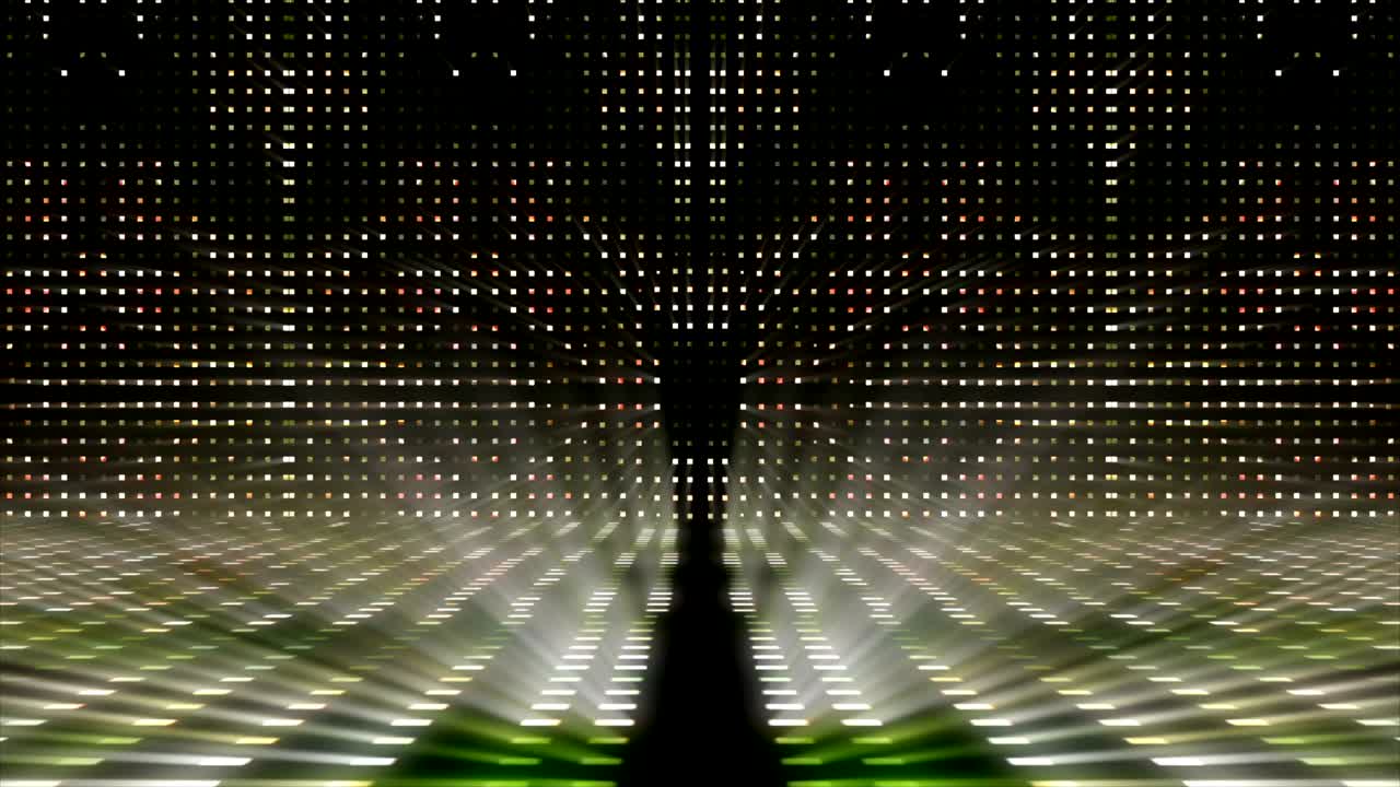 다채로운 클럽 조명 배경 루프