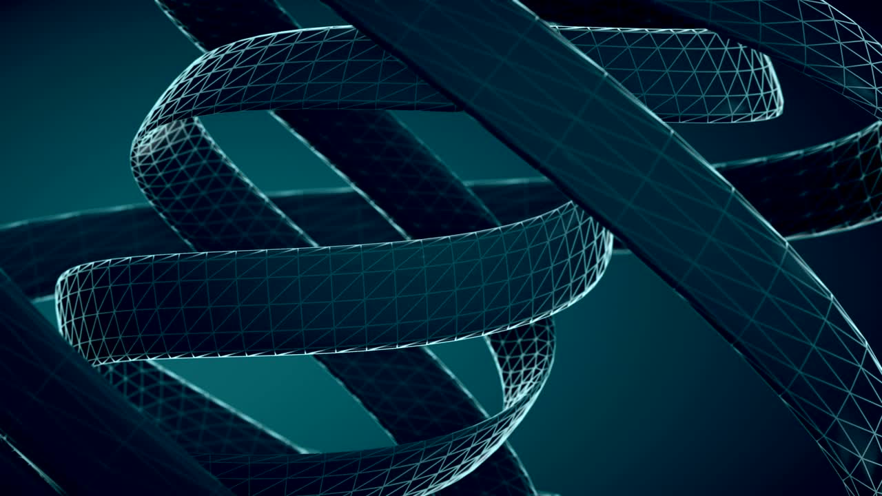 Abstract Circle Background (Loopable) stock video