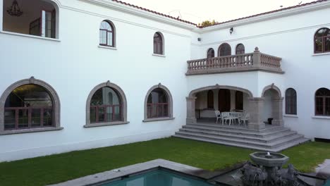 aerial shot of reforma lomas mexico city house