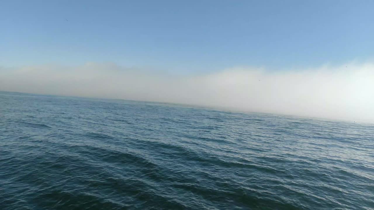 푸른 바다 파도 부드러운 표면 추상 배경 패턴